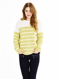 1564 Stribet Oversize Sweater